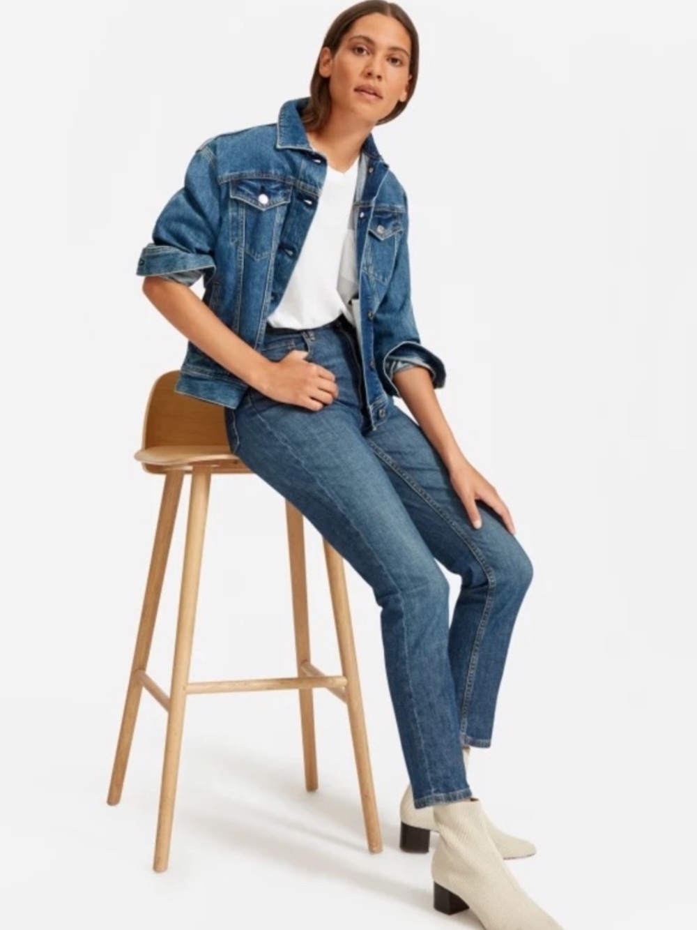 NWT Everlane The Original Cheeky Jean Size 27